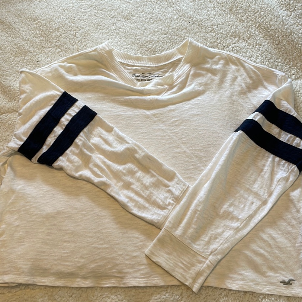Hollister Striped Long Sleeve Shirt